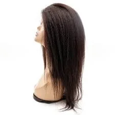Kinky Straight Mono Lace Front PU Medical