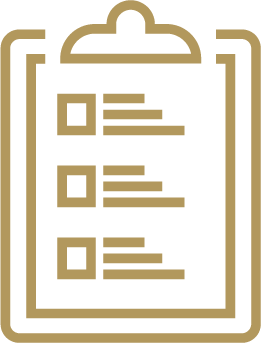 Checklist or to-do list on a clipboard.