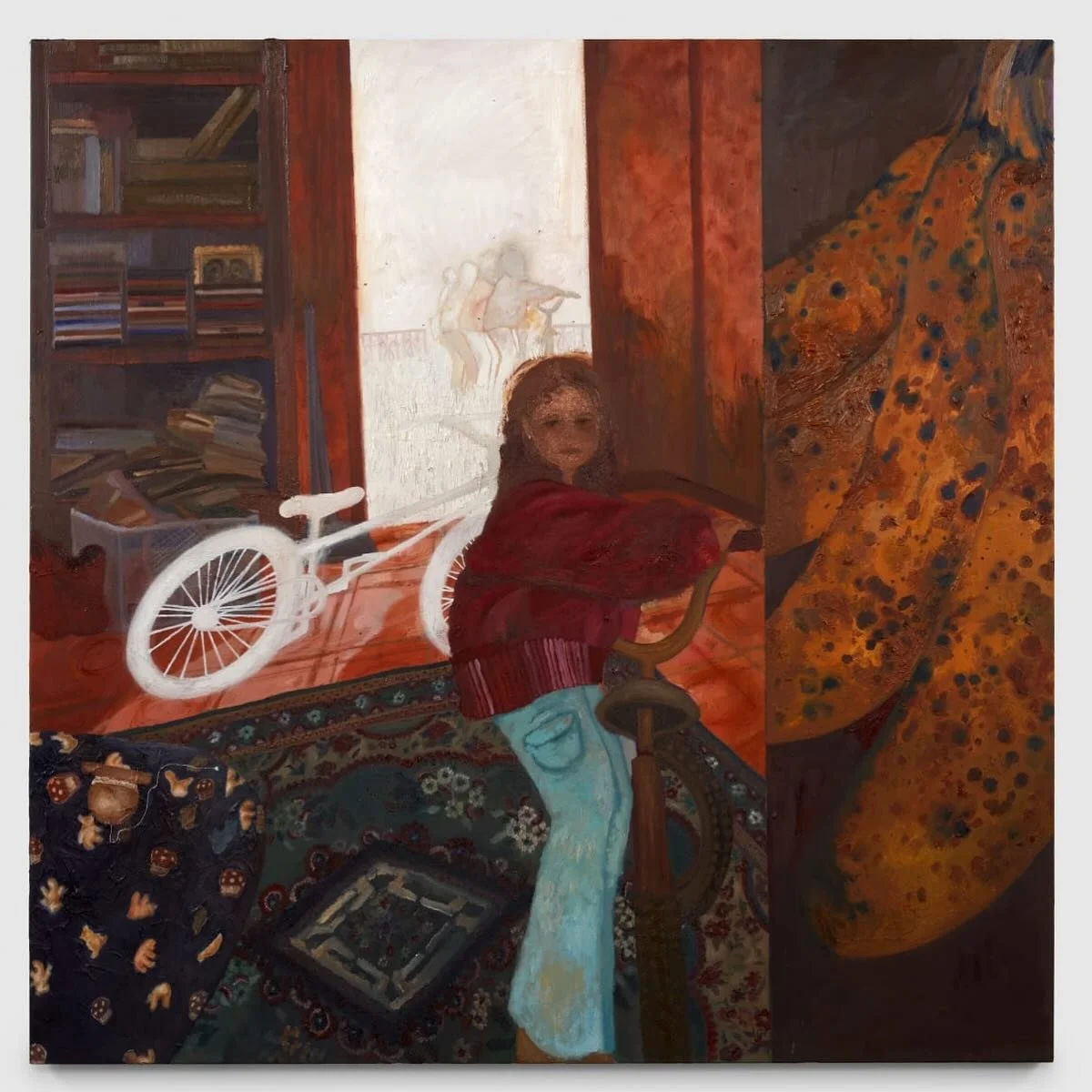 “Nausea”
Now up for my solo show “I Should Have Prayed For Other People” @pippyhouldsworthgallery ๐ฑโค๏ธ‍๐ฉน
๐ธ: Evan Walsh @passthepaintbrush โจ