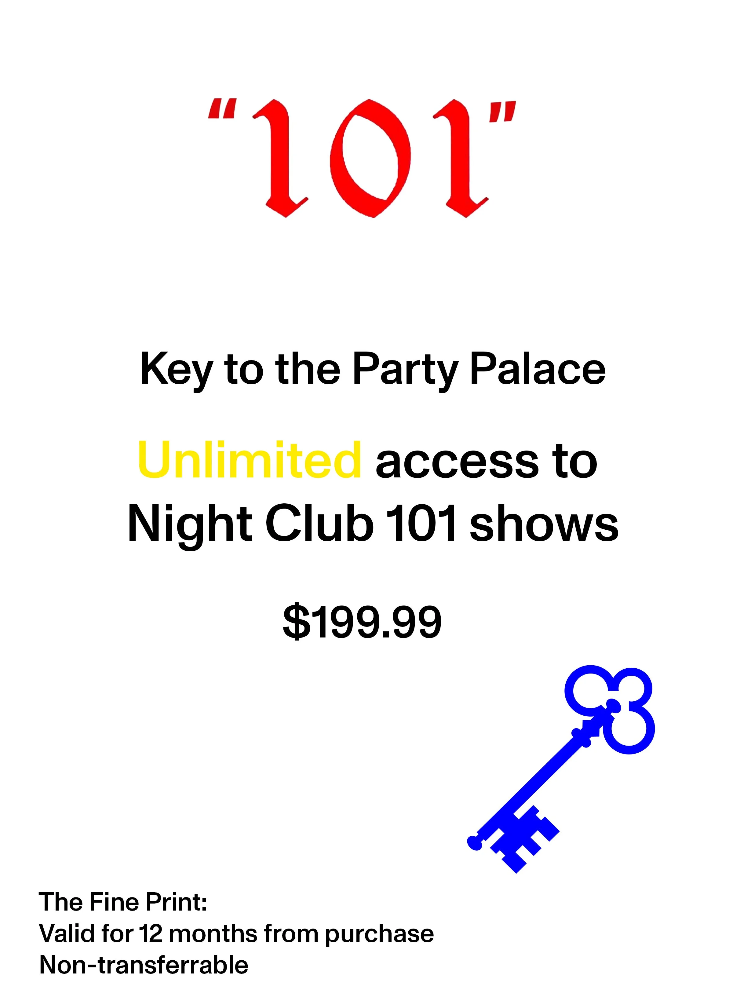 Key to the Party Palace