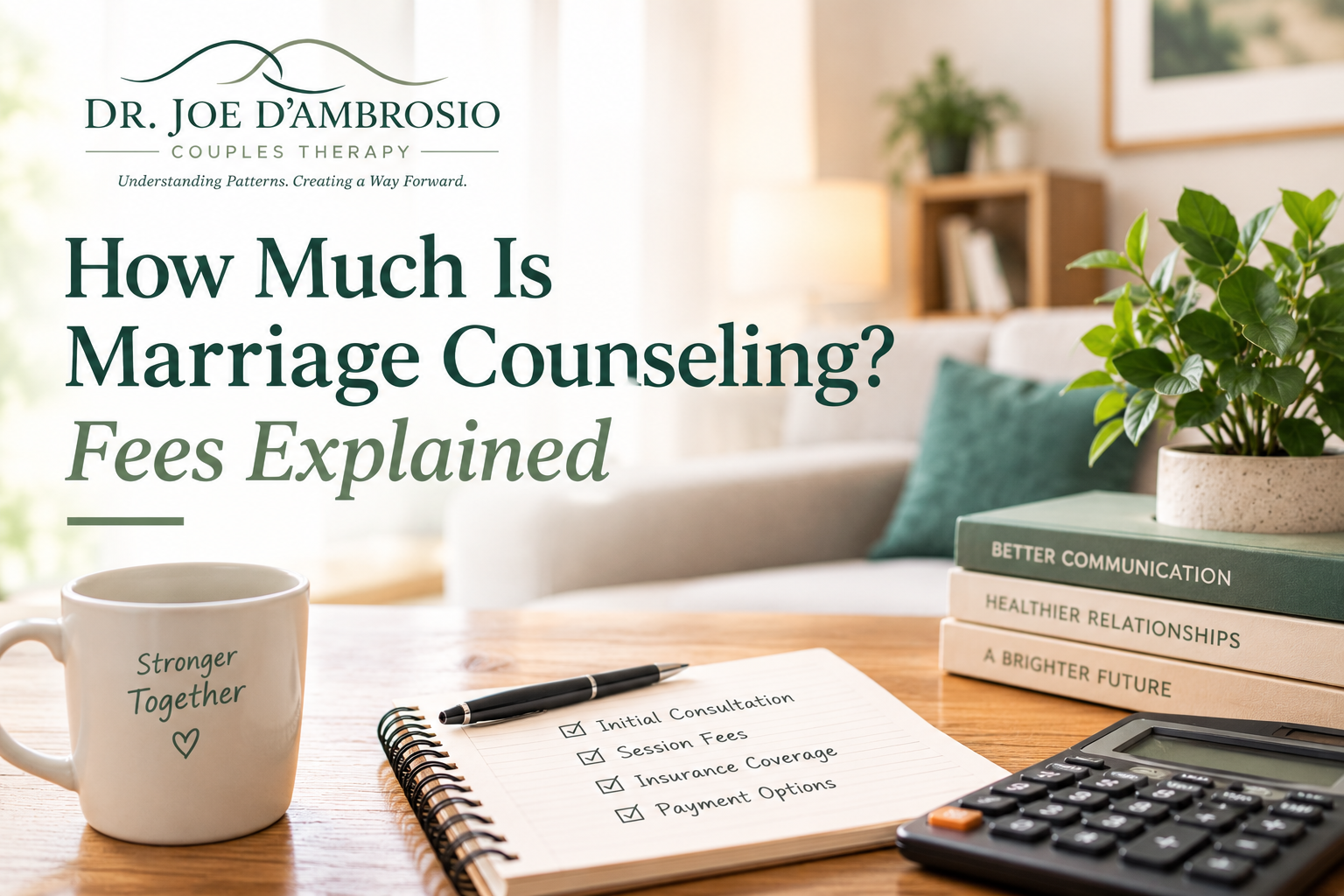 How Much Is Marriage Counseling? Fees Explained