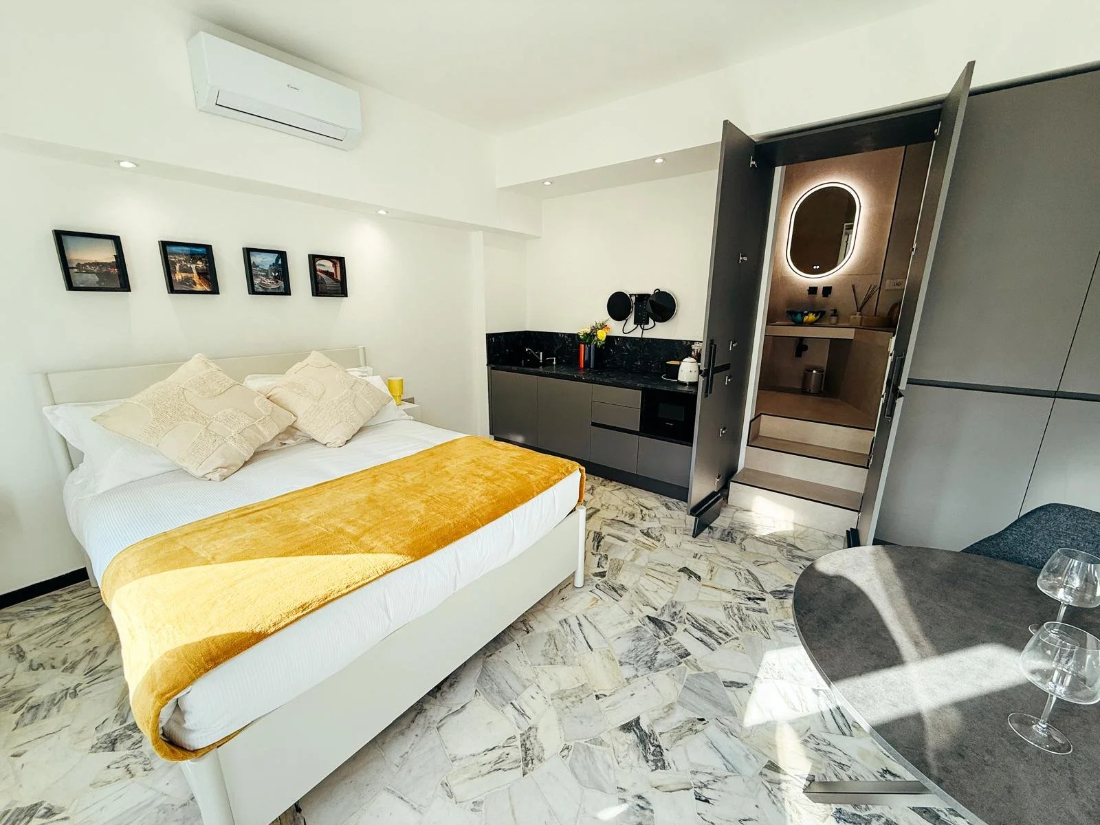 Design d'Interni Albaro Monolocale