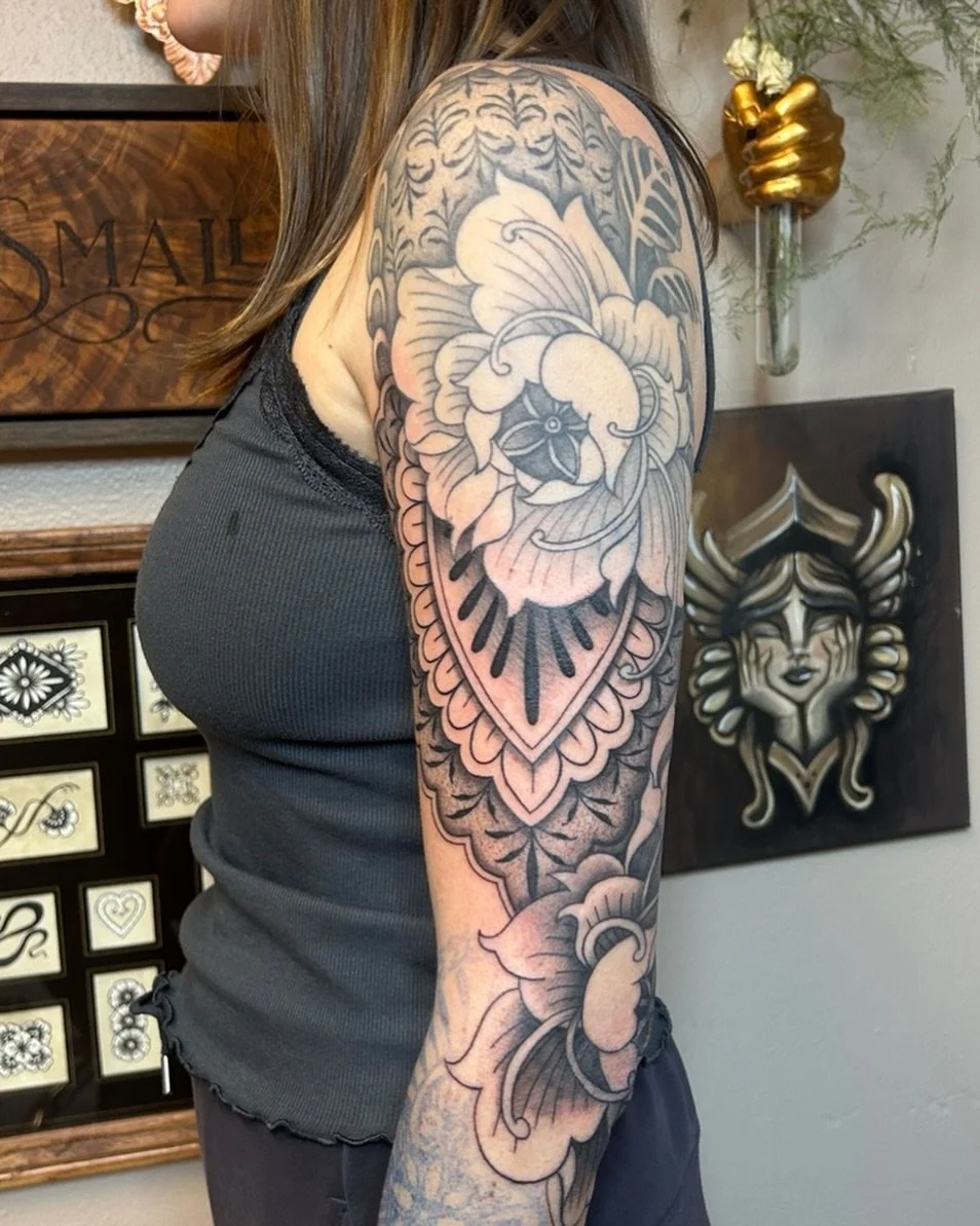Progress on a sleeve by @kimmesmallzz