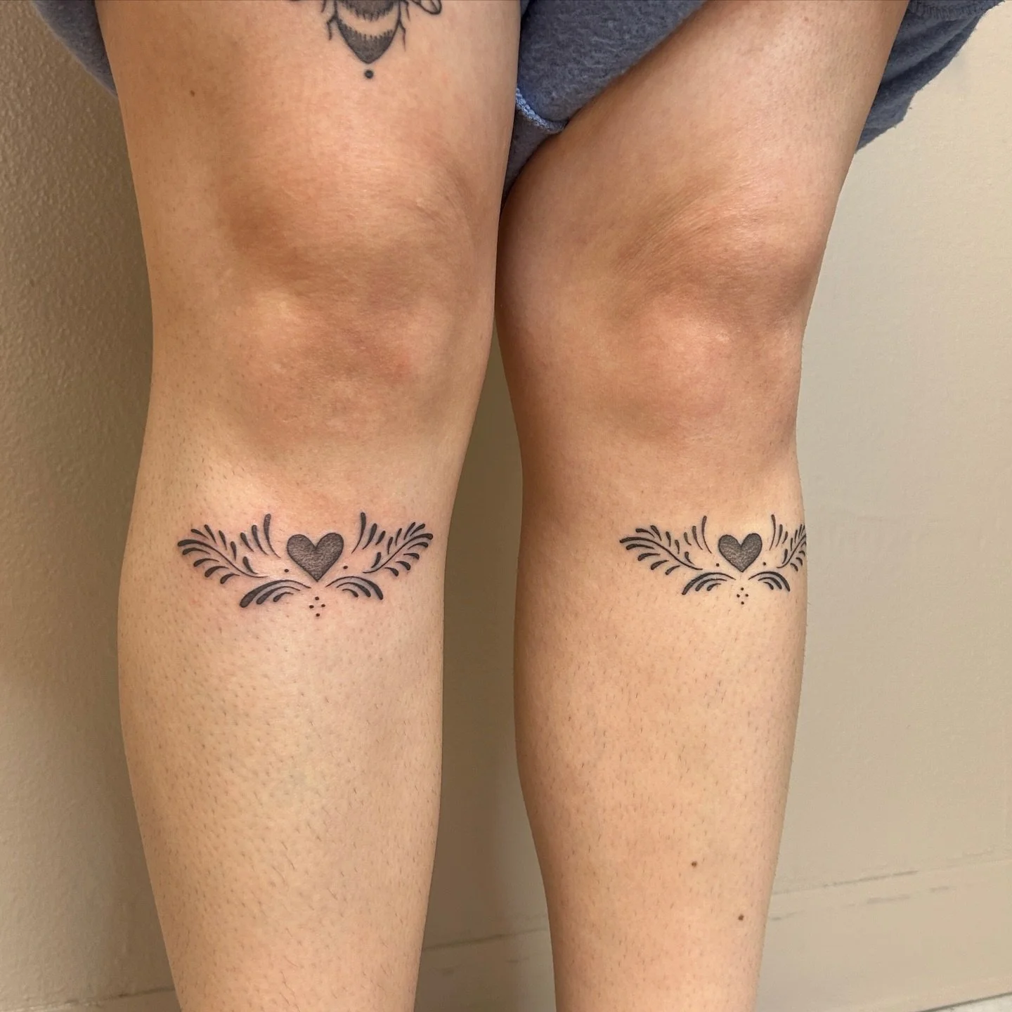 Matching heart ornaments by @kimmesmallzz