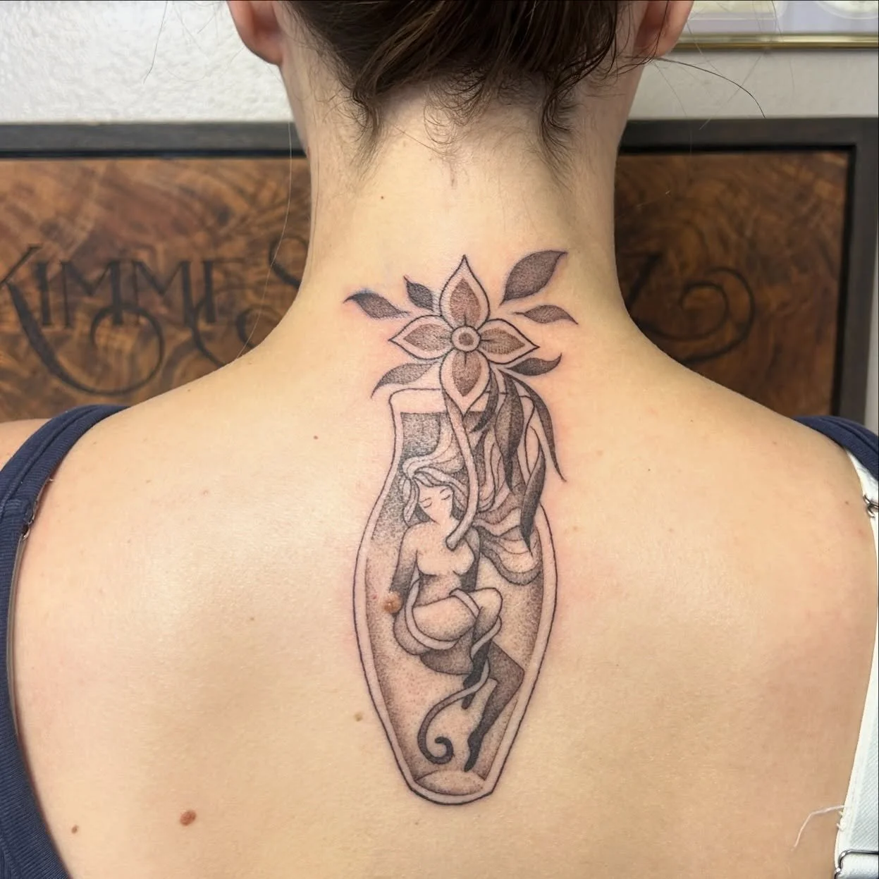 Girl in a bottle by @kimmesmallzz