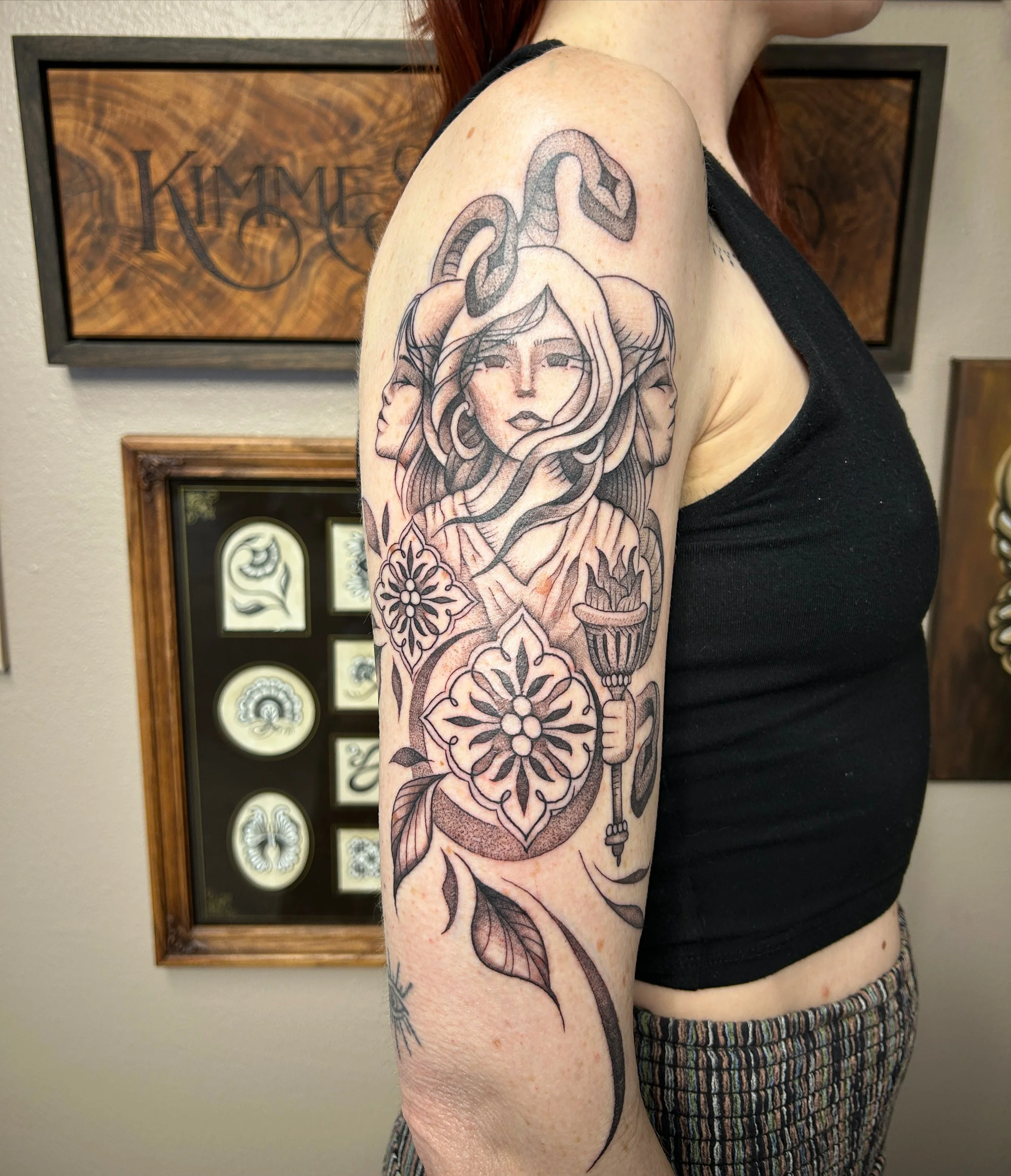 Hecate piece by @kimmesmallzz