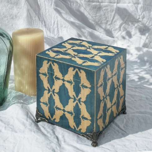 Présence Fidèle - Urne funéraire artisanale en bois pour chien