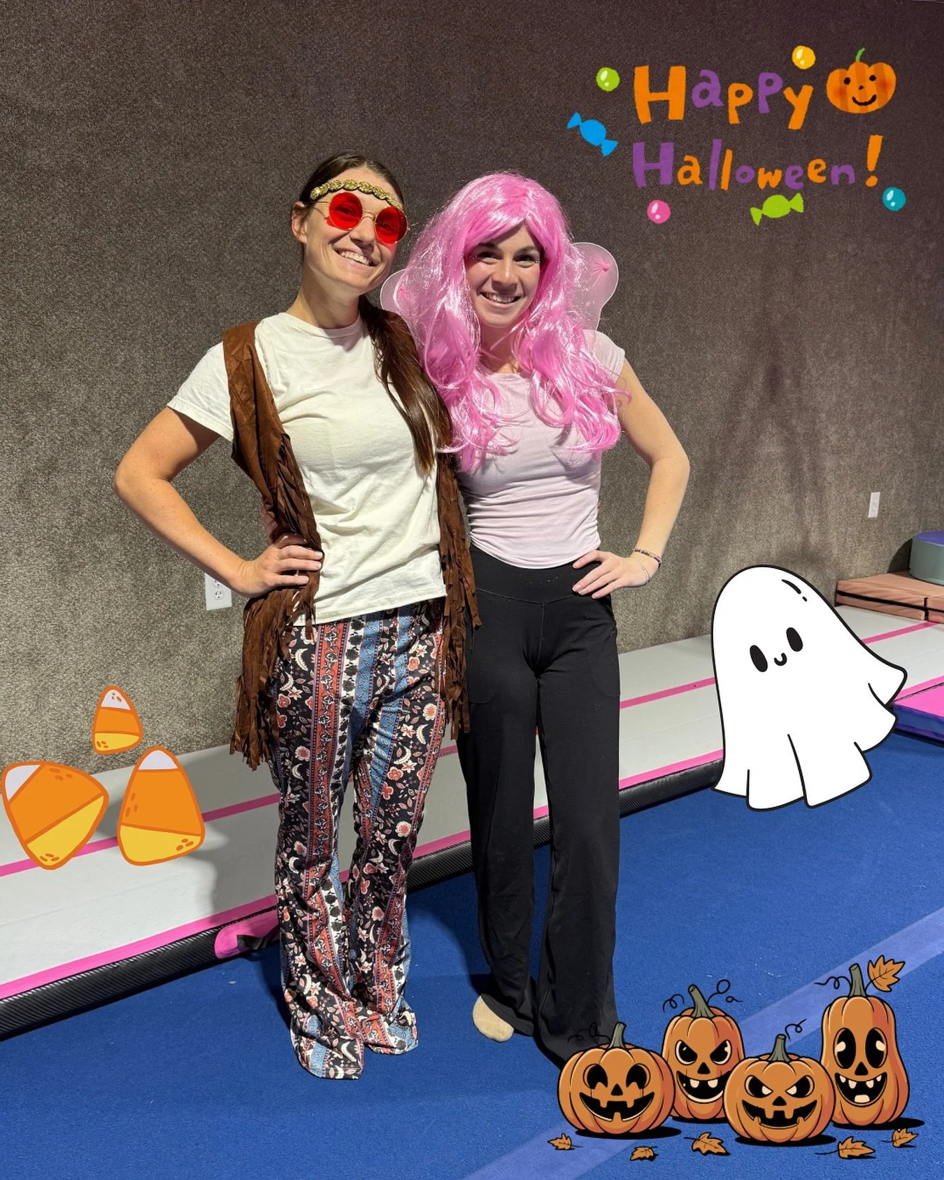 Happy Halloween from The Flip Spot to you!!! 
🎃👻 🕸️✨

 #TheFlipSpot #HalloweenFun #CostumePlay #halloweencontest #gymnasticscoach#smallbusinesssupportingsmallbusiness