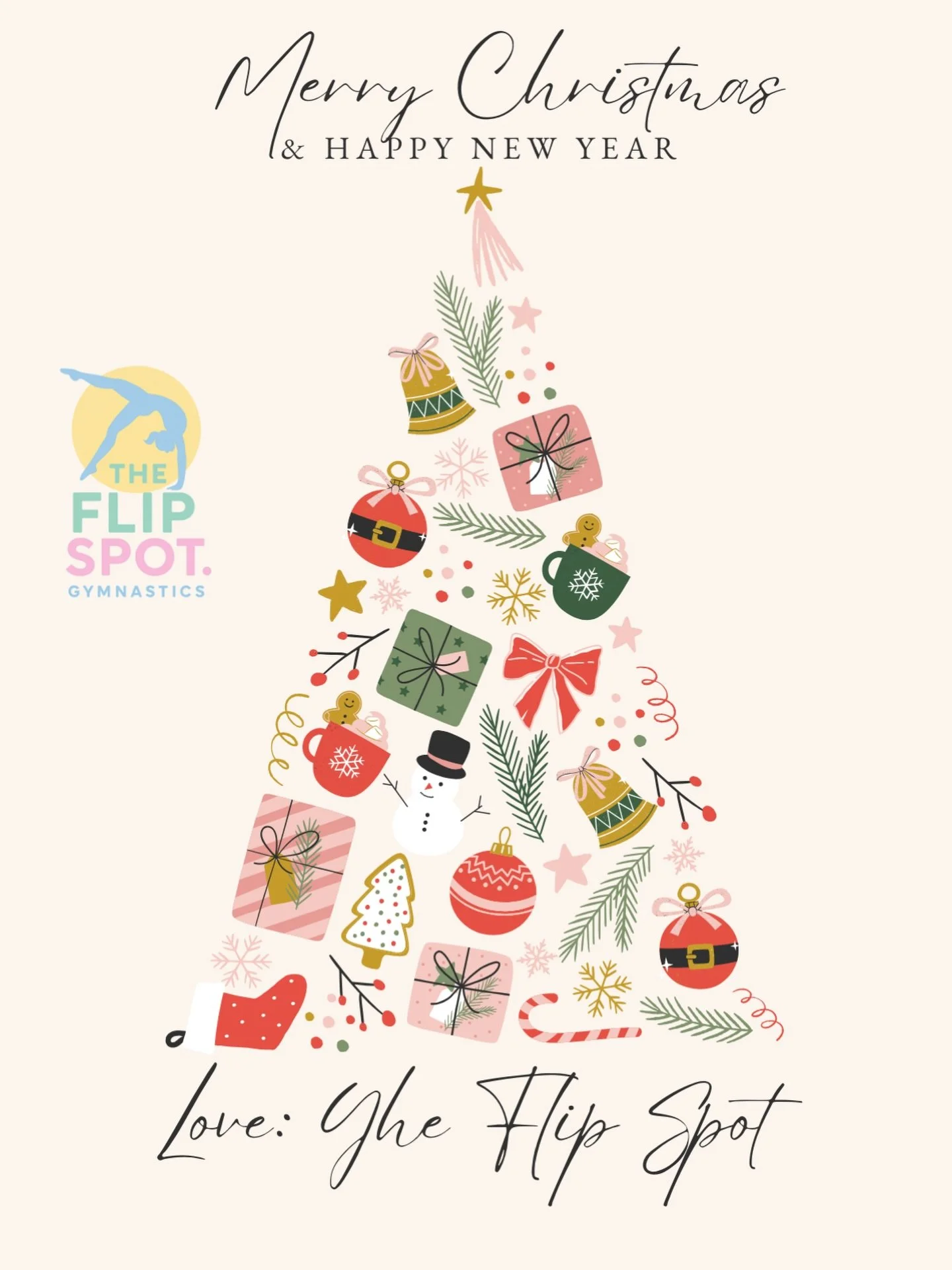 Thank you for making The Flip Spot such a special place! Wishing you all a joyful Christmas and a bright New Year ✨

#TheFlipSpot #FlipSpotFam #GymnasticsLife #MerryChristmas #GymFamily GratefulHeart