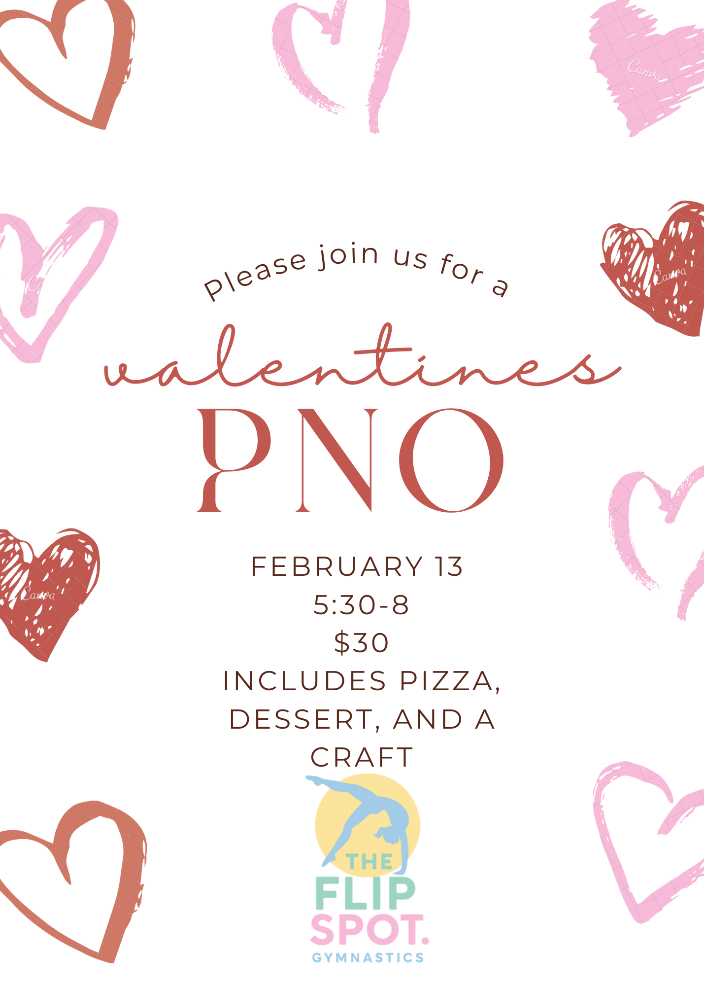  Parents' Valentine Night Out ($30)