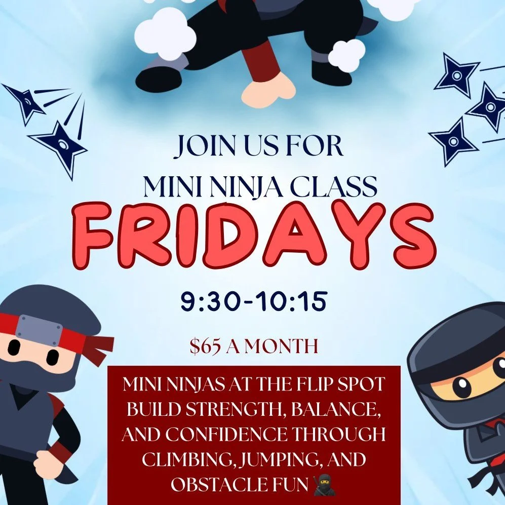 Got a little one who loves to climb everything in your house? 😅

Mini Ninjas gives them a safe place to jump, balance, climb, and conquer obstacle challenges while building strength and confidence.

Fridays &bull; 9:30&ndash;10:15
$65/month

Come tr