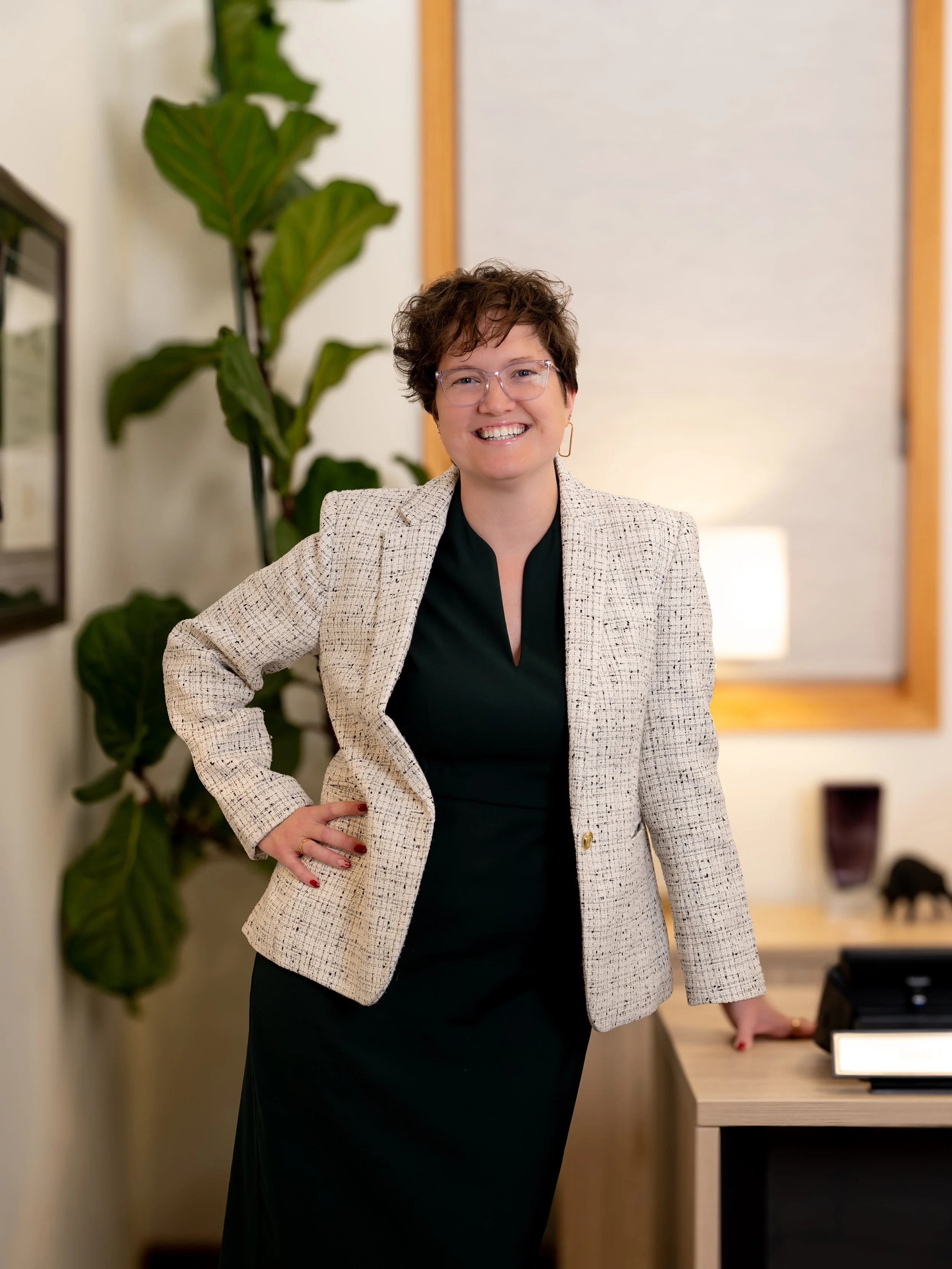 Female financial strategy planner