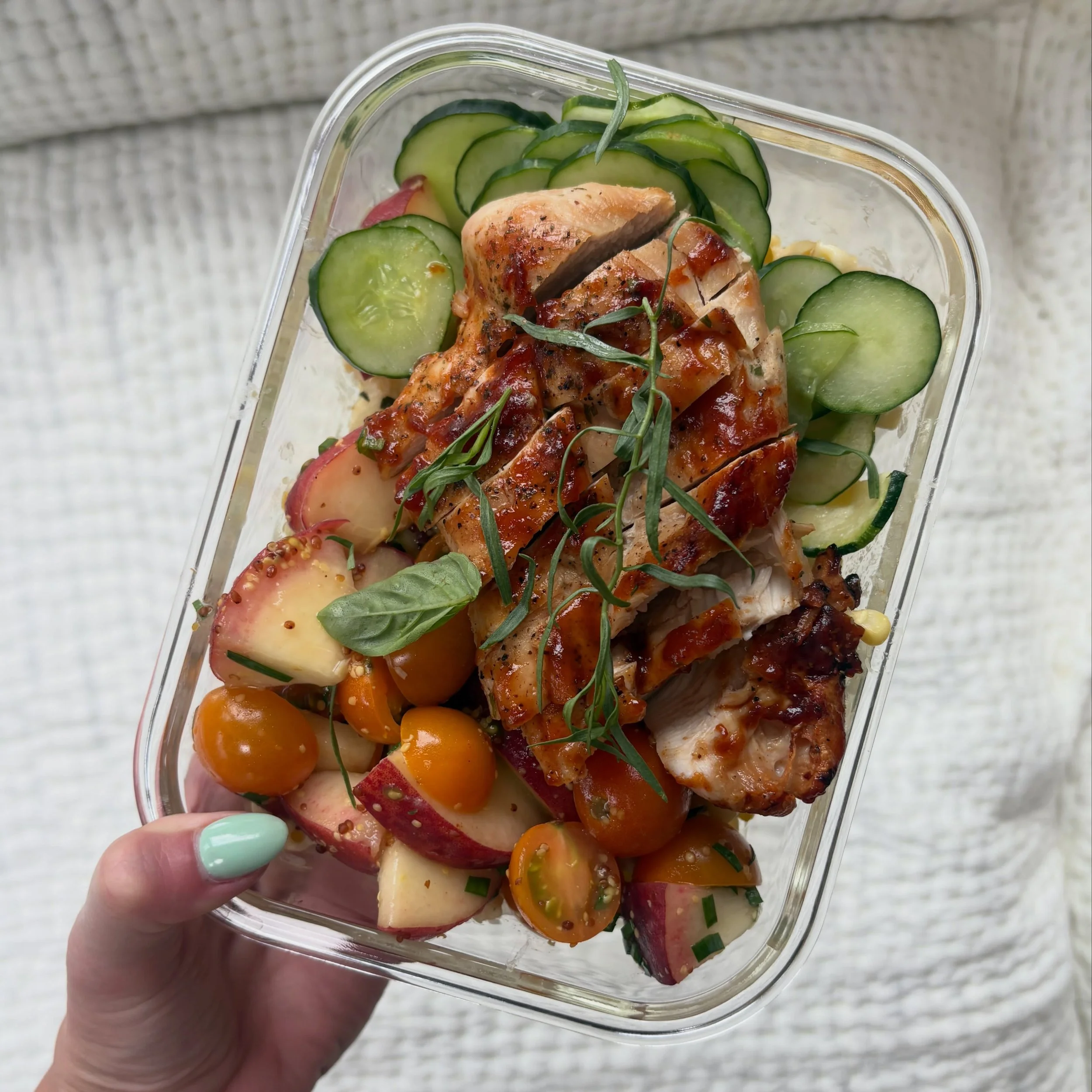 summer meals &amp; local produce ☀️