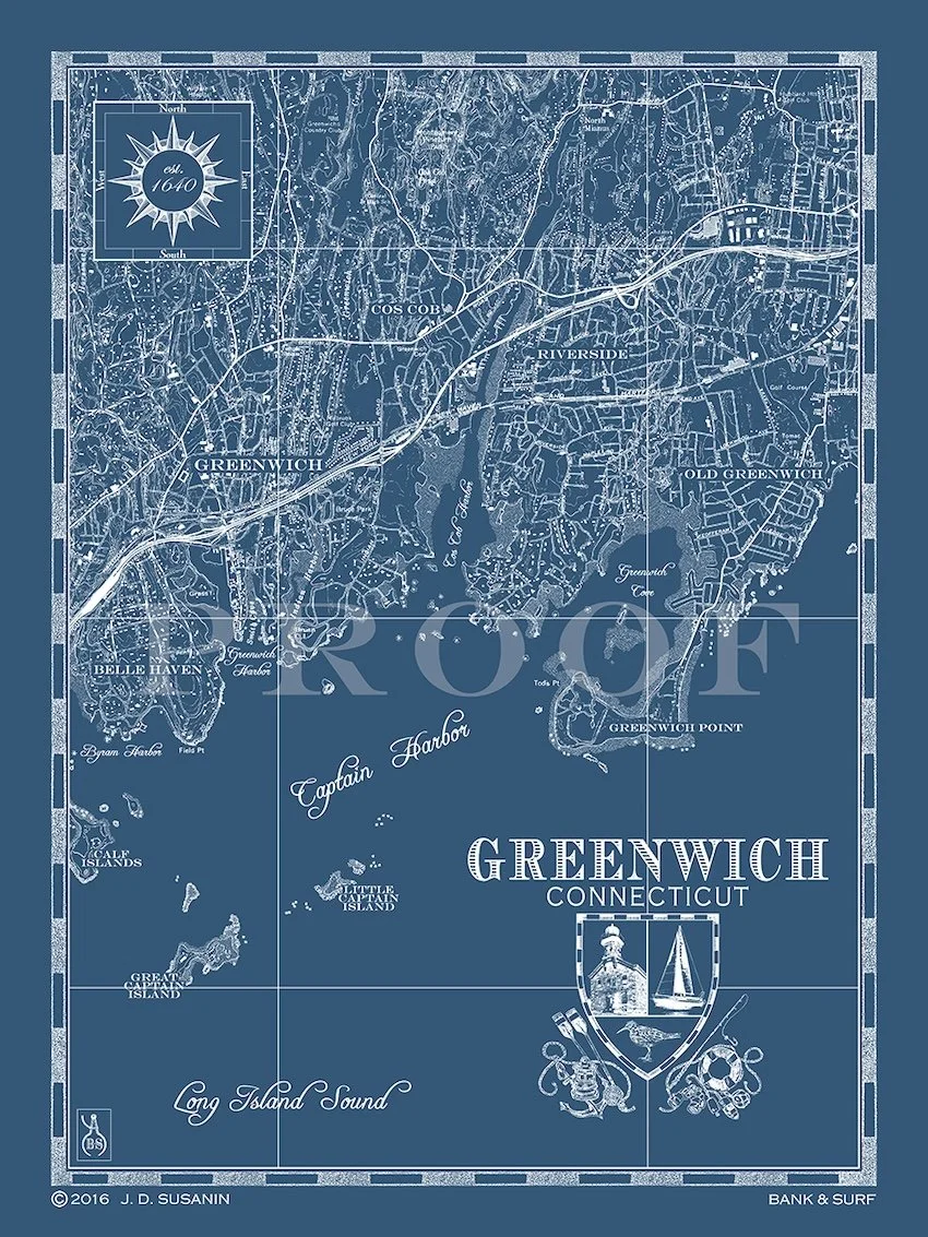 Map of Greenwich