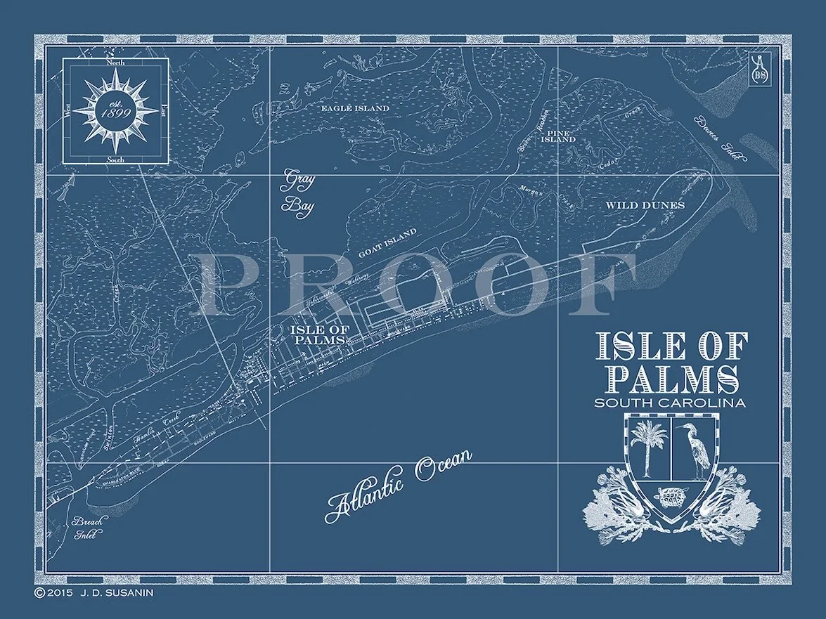 Map of Isle of Palms