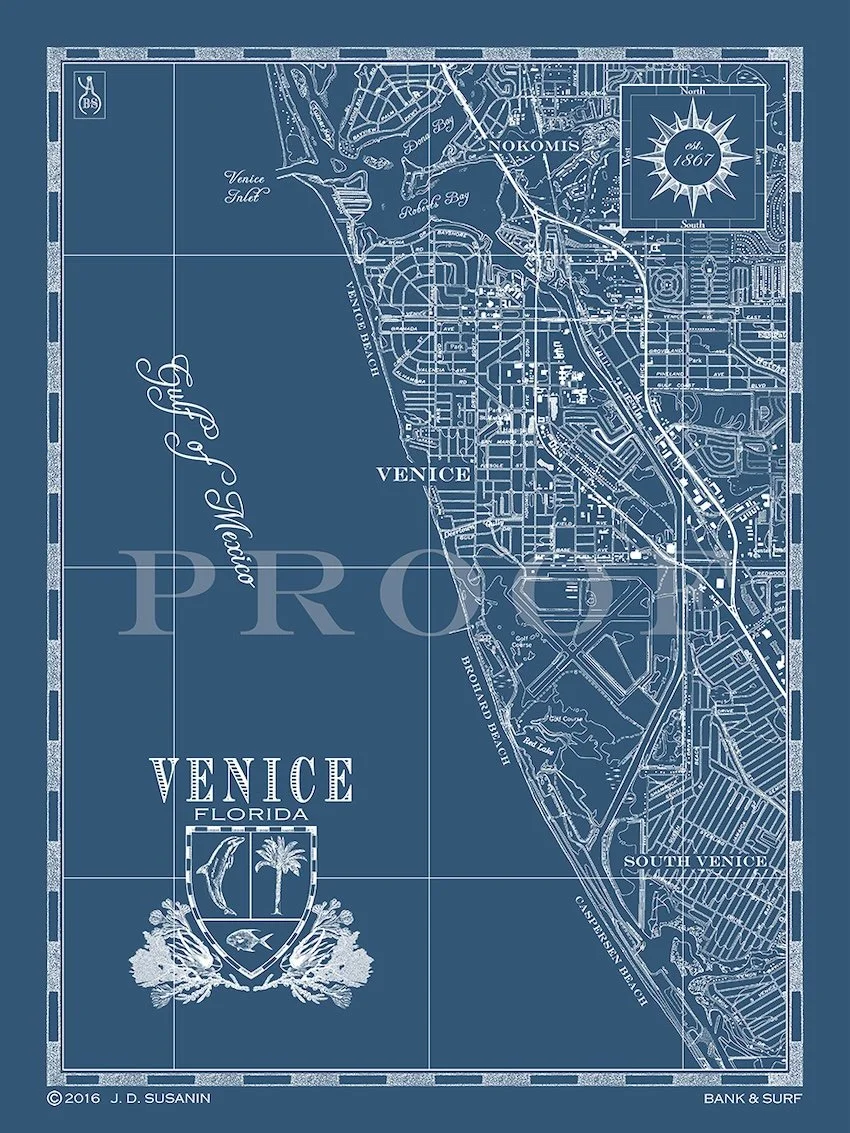 Map of Venice