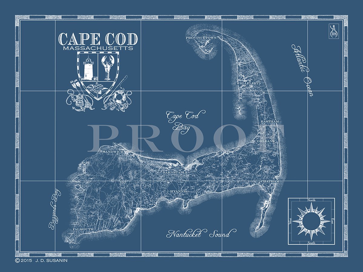 Map of Cape Cod