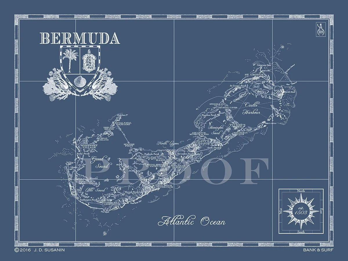 Map of Bermuda