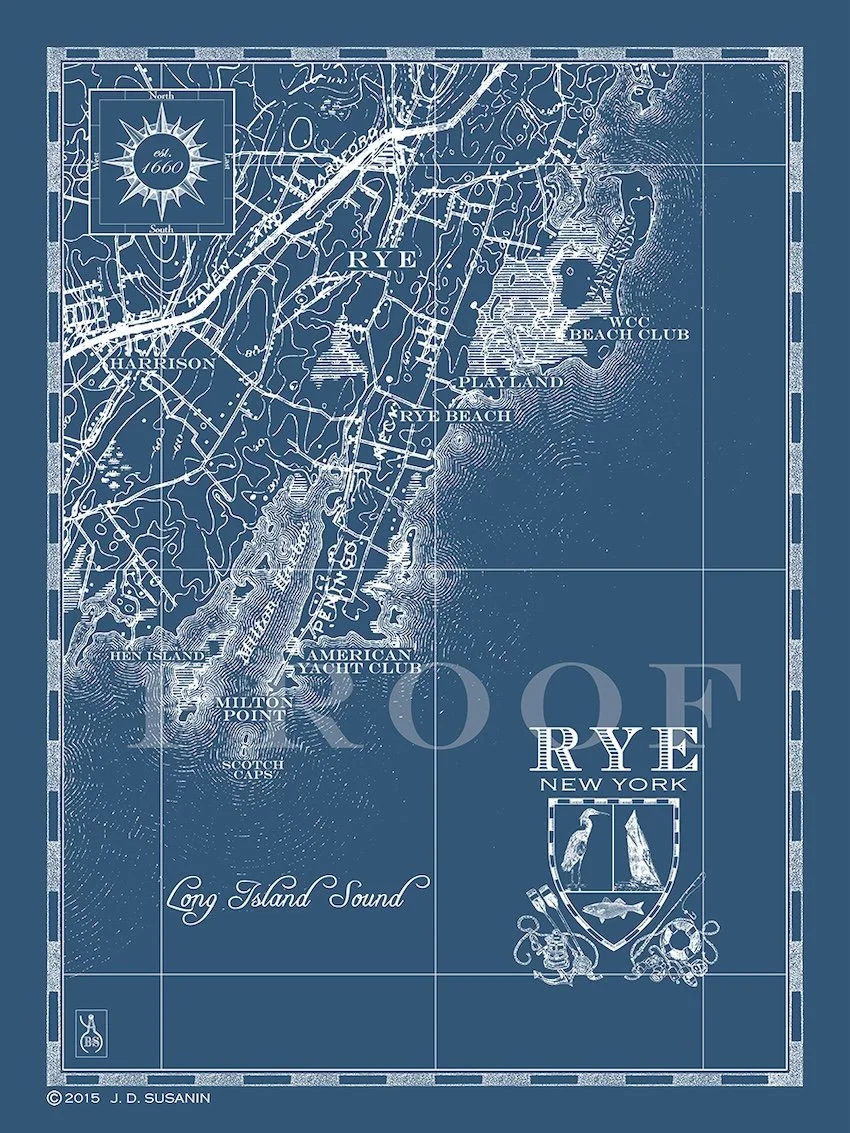 Map of Rye
