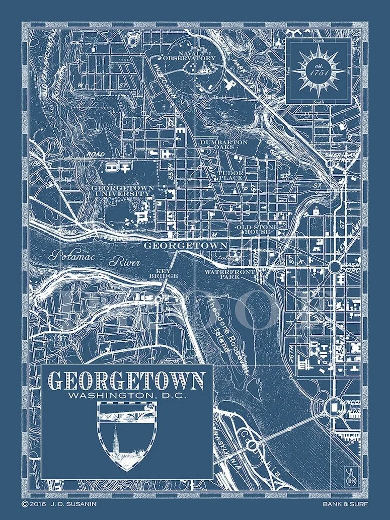 Map of Georgetown