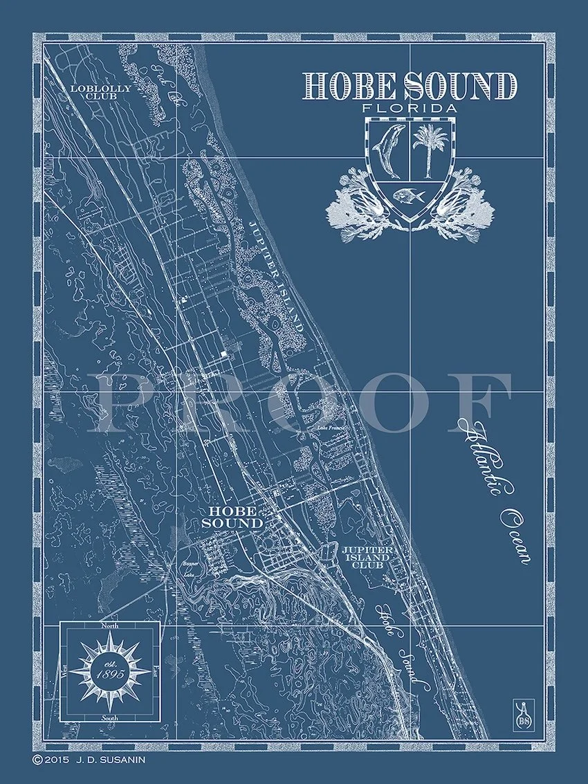 Map of Hobe Sound