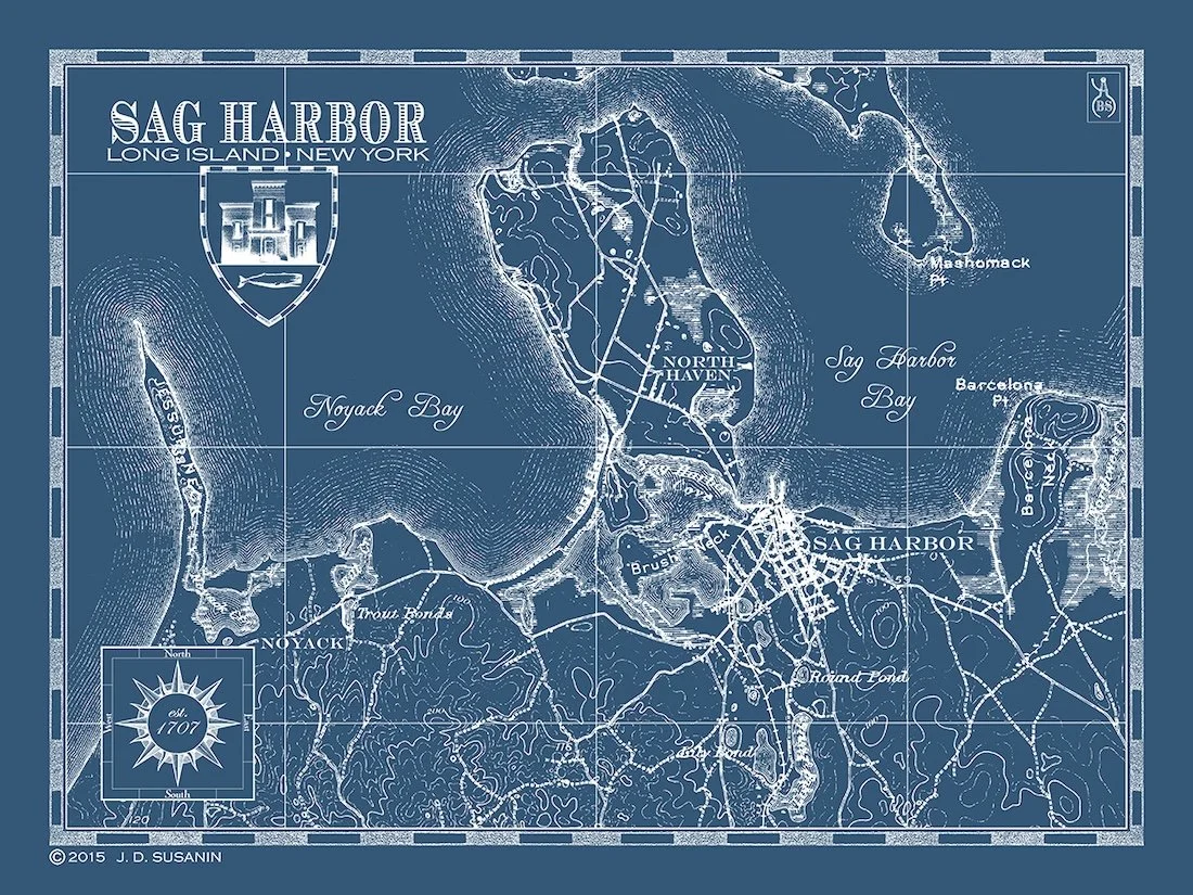Map of Sag Harbor