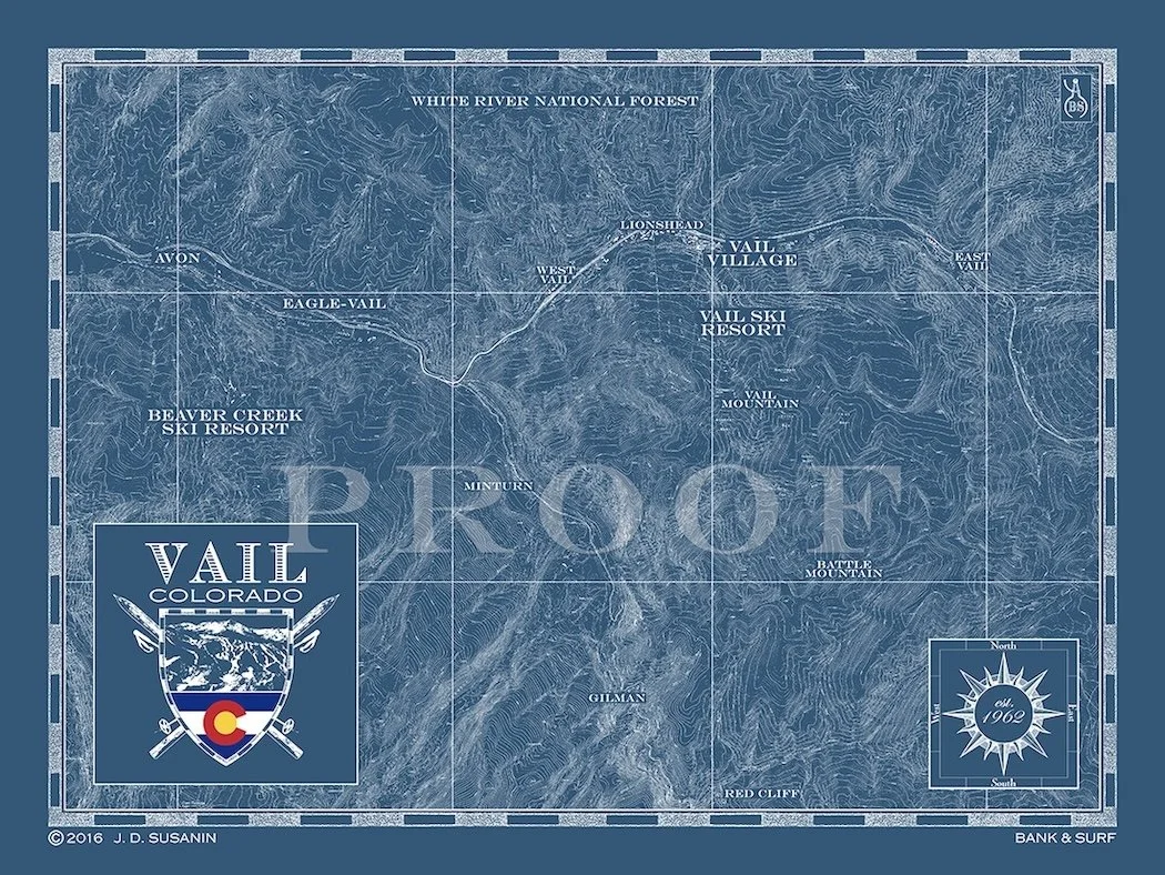 Map of Vail