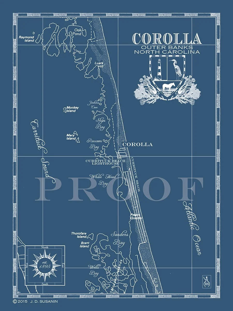 Map of Corolla