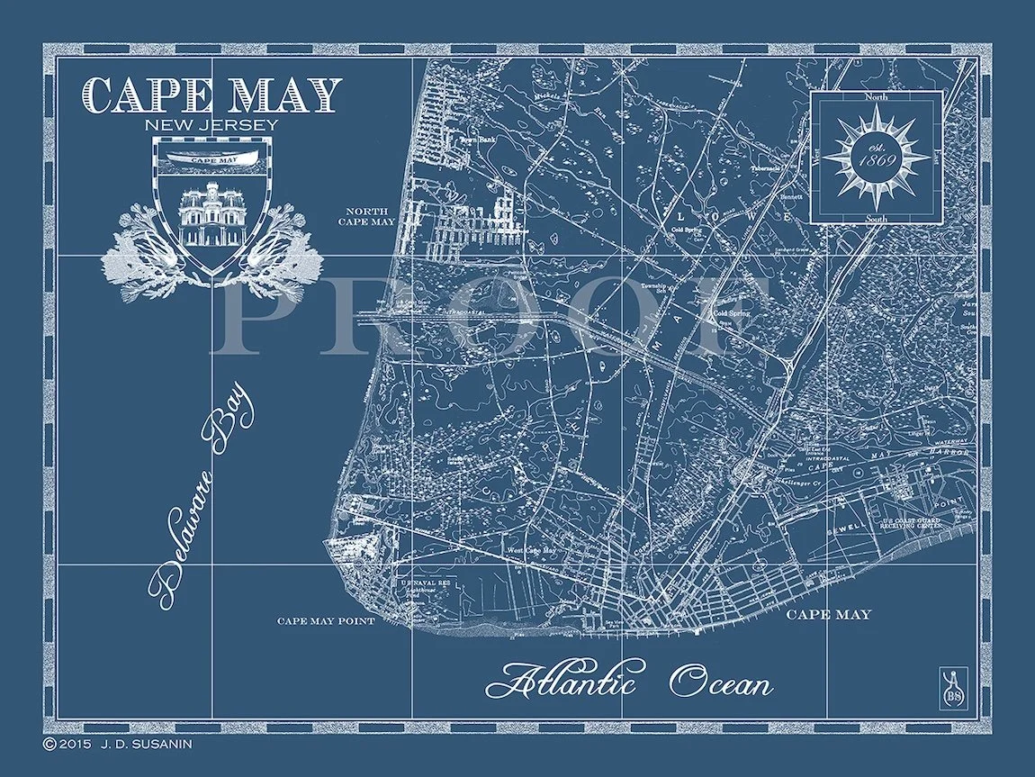 Map of Cape May