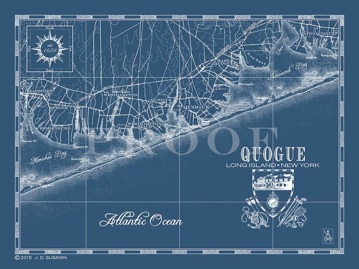 Map of Quogue