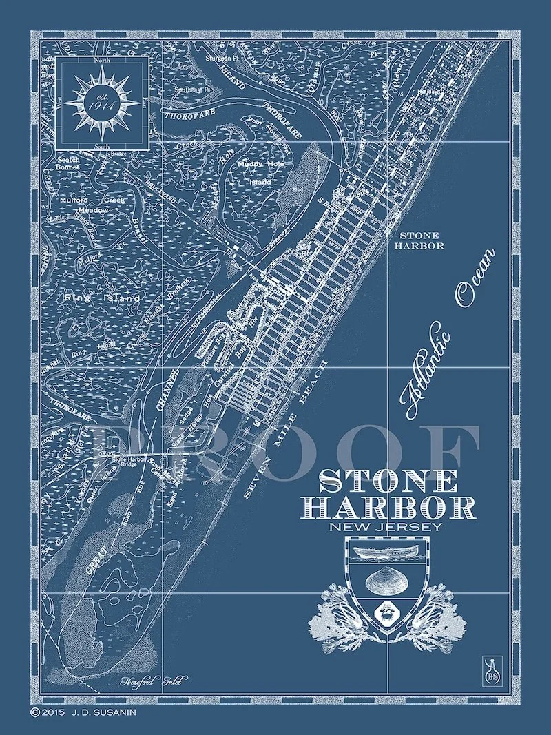 Map of Stone Harbor