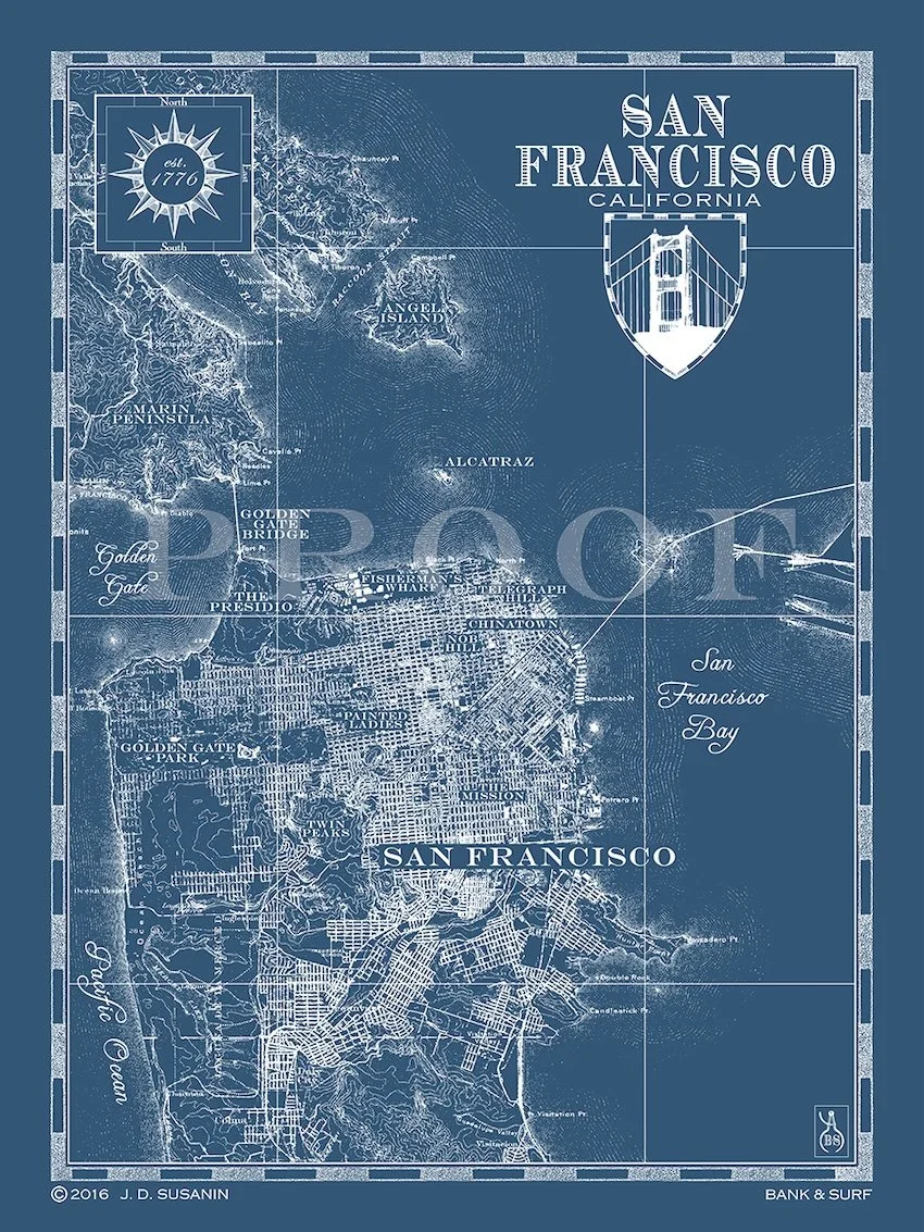 Map of San Francisco