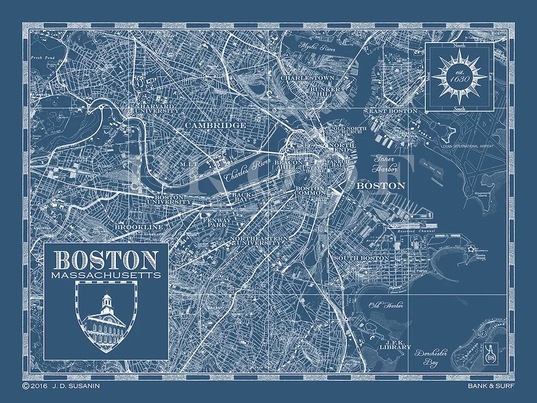 Map of Boston