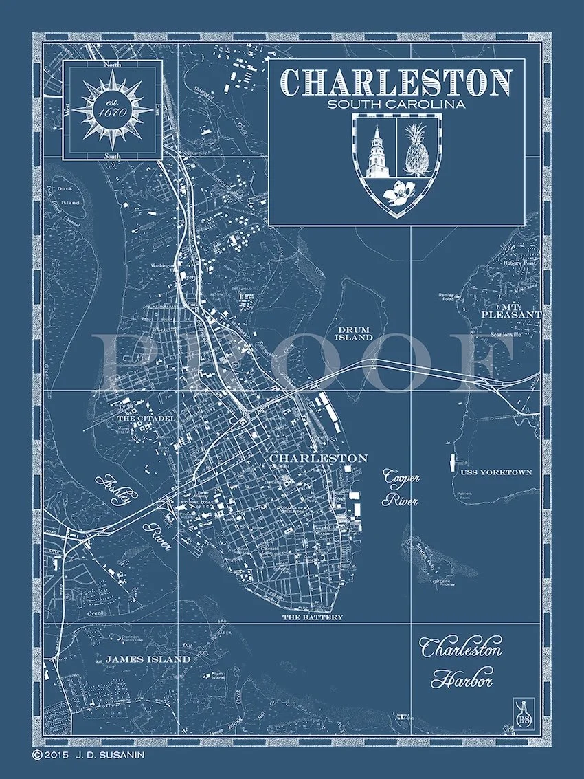 Map of Charleston