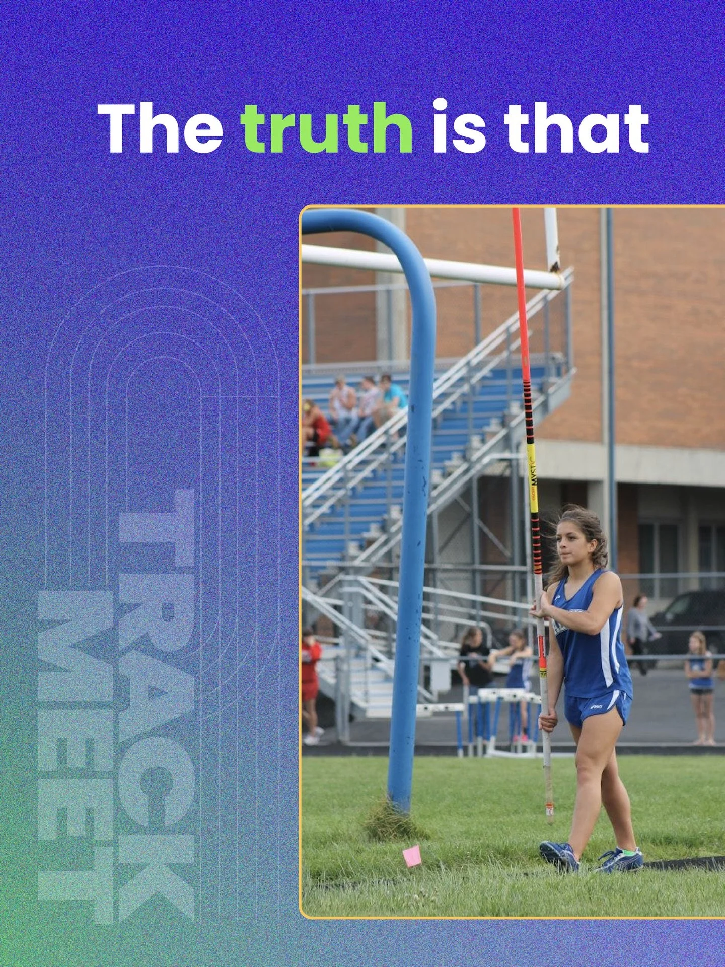 Coach Lau here with the throwback of the century for ya! I was blessed to have 6 years of track seasons - all 4 years of high school, and 2 years of junior high! 🥰

Team sports were the core of my childhood (I played indoor volleyball and basketball