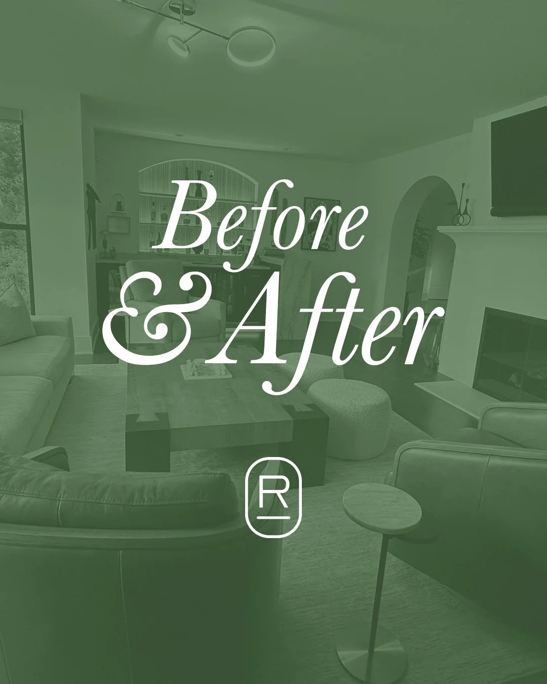 Before &amp; After: Illinois 1940s Farmhouse to Spanish Modern Elegance

This family room got a whole new identity: warm, sculptural, and just the right amount of drama.

We traded the painted brick for a smooth stucco fireplace, added arched entries