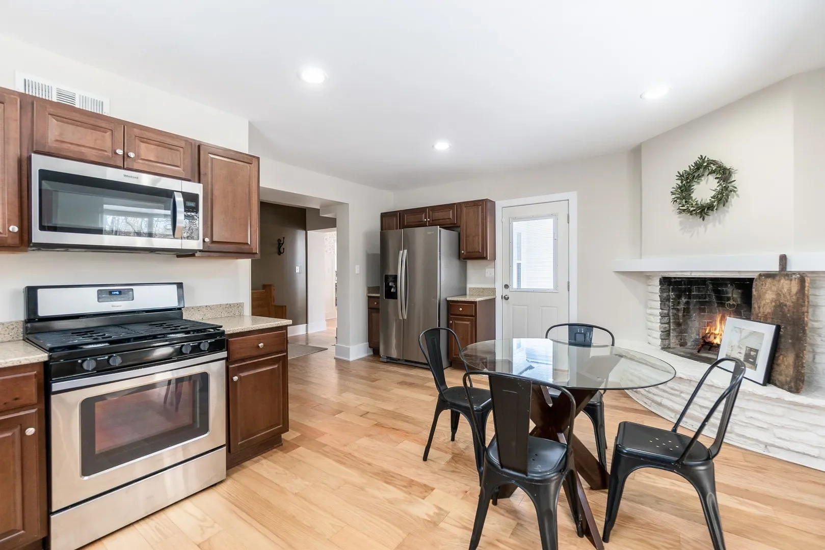 Before Photo of a Kitchen Remodel completed in Wayne, Illinois