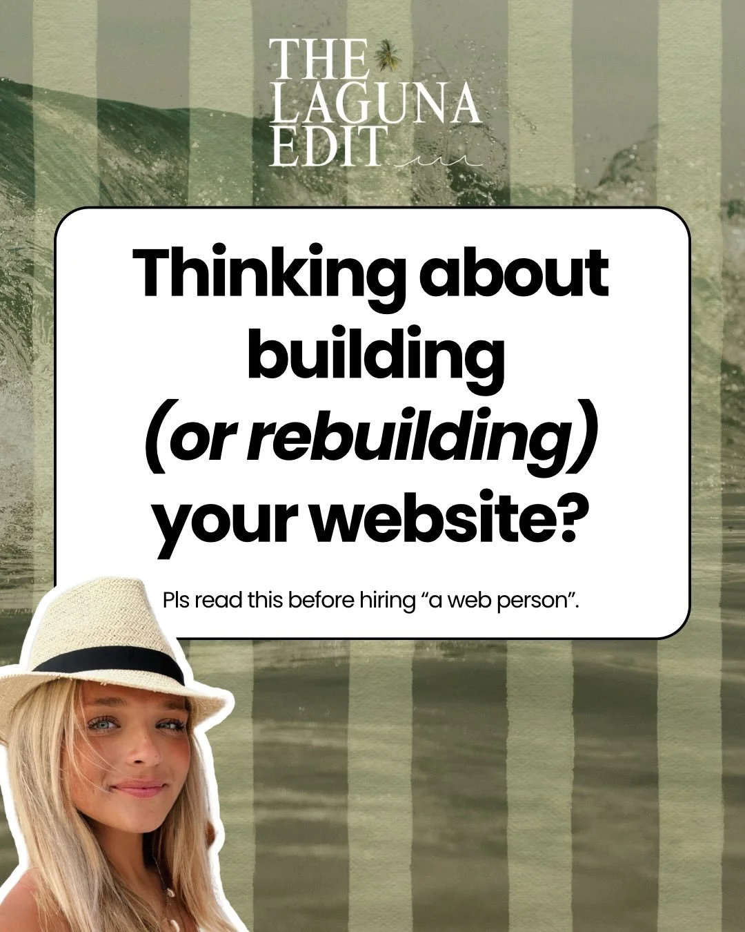 Ok last thing and then I&rsquo;ll shut up.
If your website looks fine but feels&hellip; dead,
it&rsquo;s not you!!! It&rsquo;s the setup

I make Squarespace sites that actually feel ALIVEEE <3 
DM me if you wanna talk about it 🫧🫧🫧

#squarespace