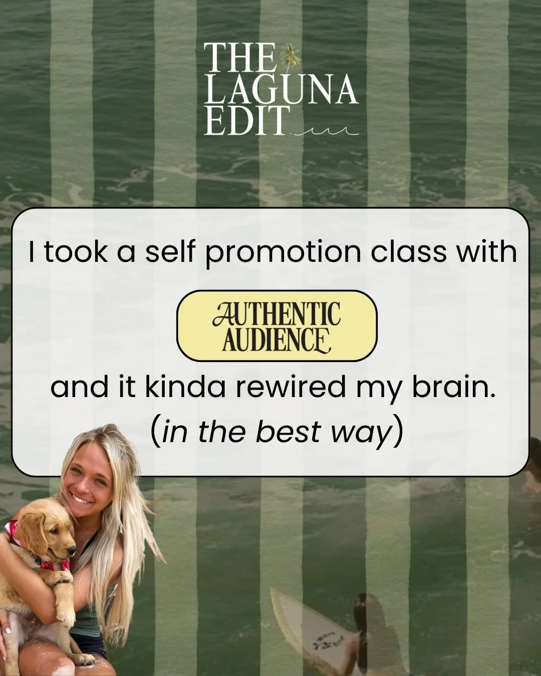 I took a self promotion class with @authenticaudience led by the amazing @kristaripma and left realizing I&rsquo;ve been making this WAY harder than it needs to be.

Turns out self promotion isn&rsquo;t about doing more or being louder&hellip;it&rsqu