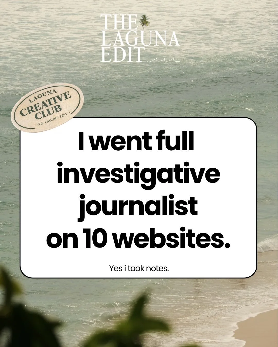 I audited 10 websites this week and they were all talented. Like actually reallyyy good.

But their sites were making people work too hard.

Vague headlines and shyyy buttons!!!

It&rsquo;s not a rebrand issue. It&rsquo;s a clarity issue!

And clarit