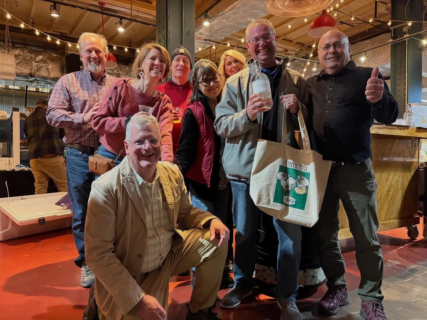 We had such a great time last week at the @rdgterminalmkt Oyster Fest! How lucky are we to have a client like this?? 🦪🎉#airconditioningisawonderfulthing #oysterfest #philly #readingterminalmarket