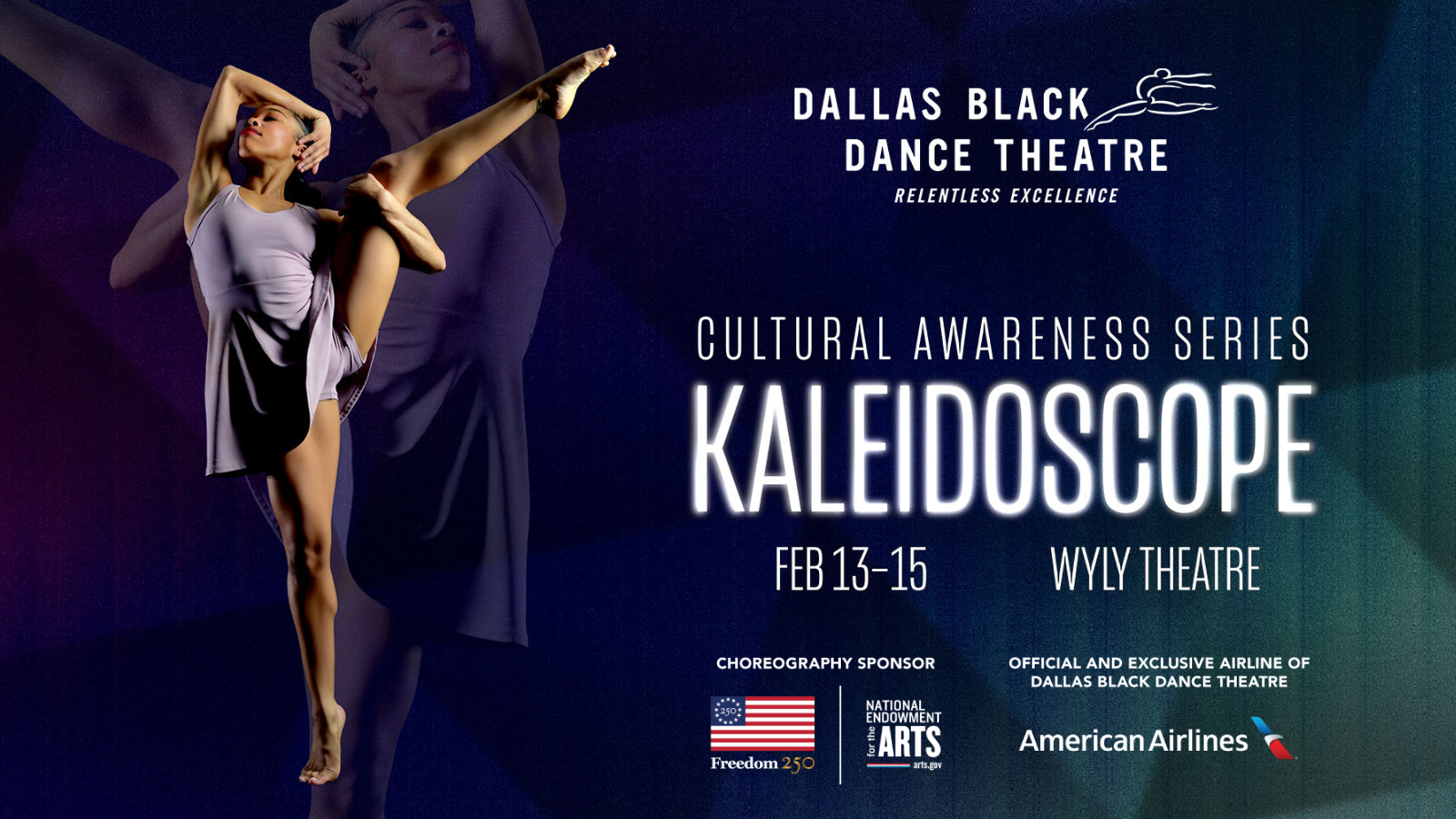 DALLAS BLACK DANCE THEATRE PRESENTS KALEIDOSCOPE: A CELEBRATION OF BLACK HISTORY AND LOVE