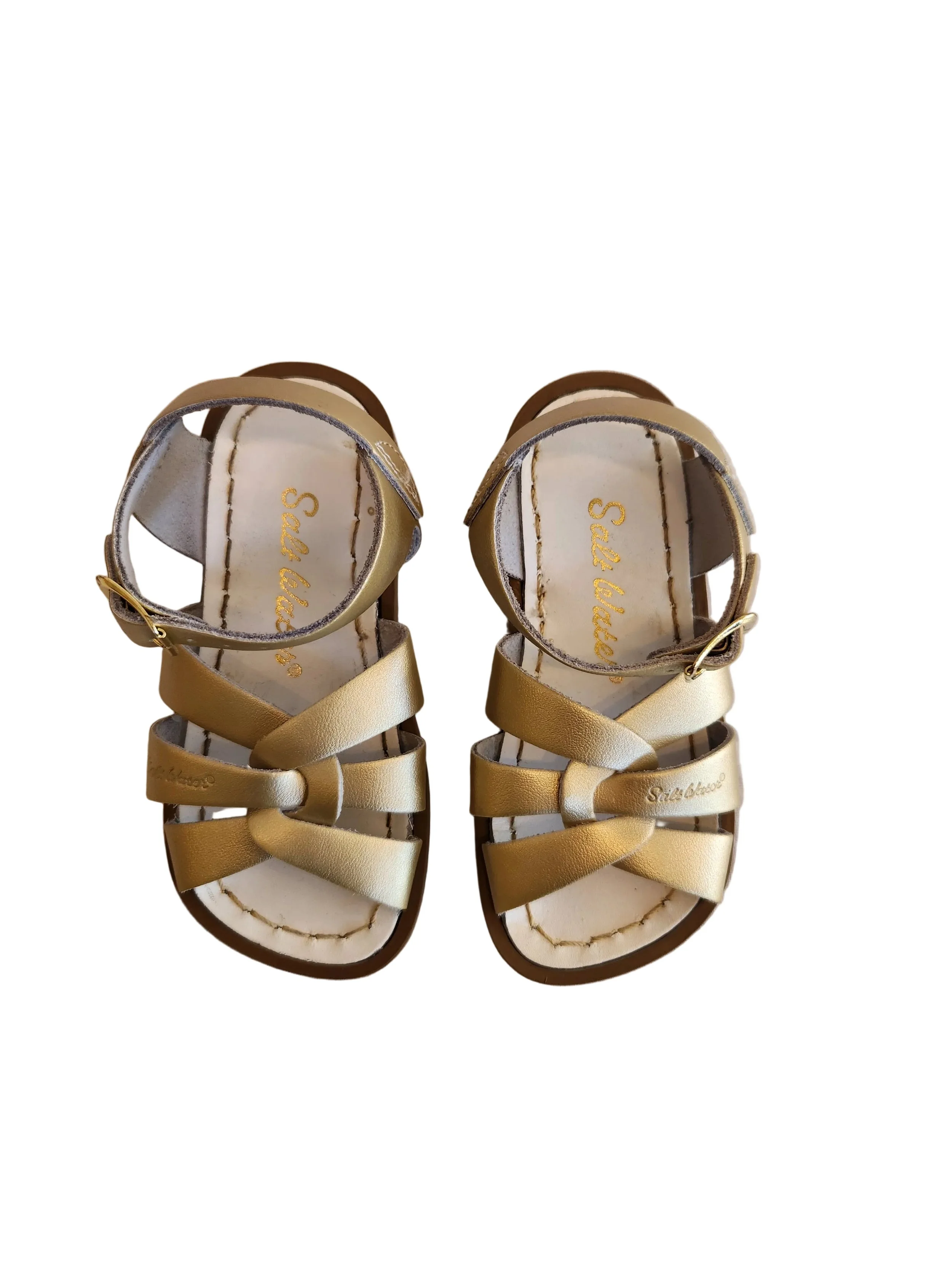 Salt Water Leather Sandals / 7c (12-24M)