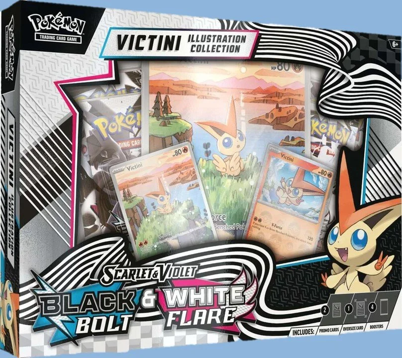 Unova Victini Illustration Collection - SV: Black Bolt & White Flare