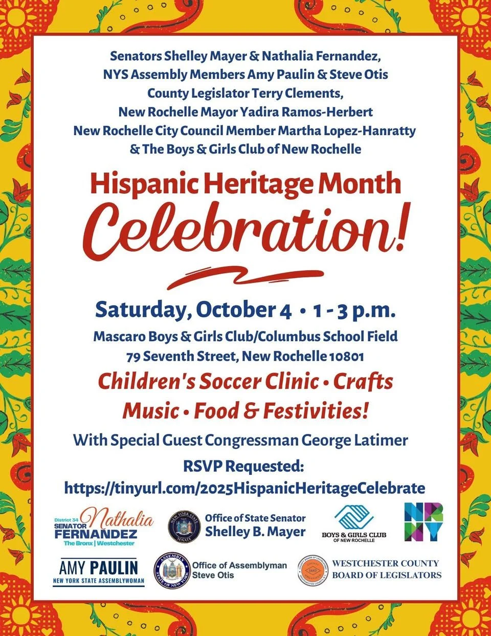 Celebrate Hispanic Heritage Month in New Rochelle!
