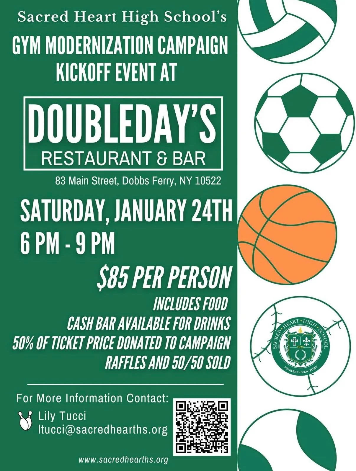 Sacred Heart High School Launches Gym Modernization Campaign After Flooding