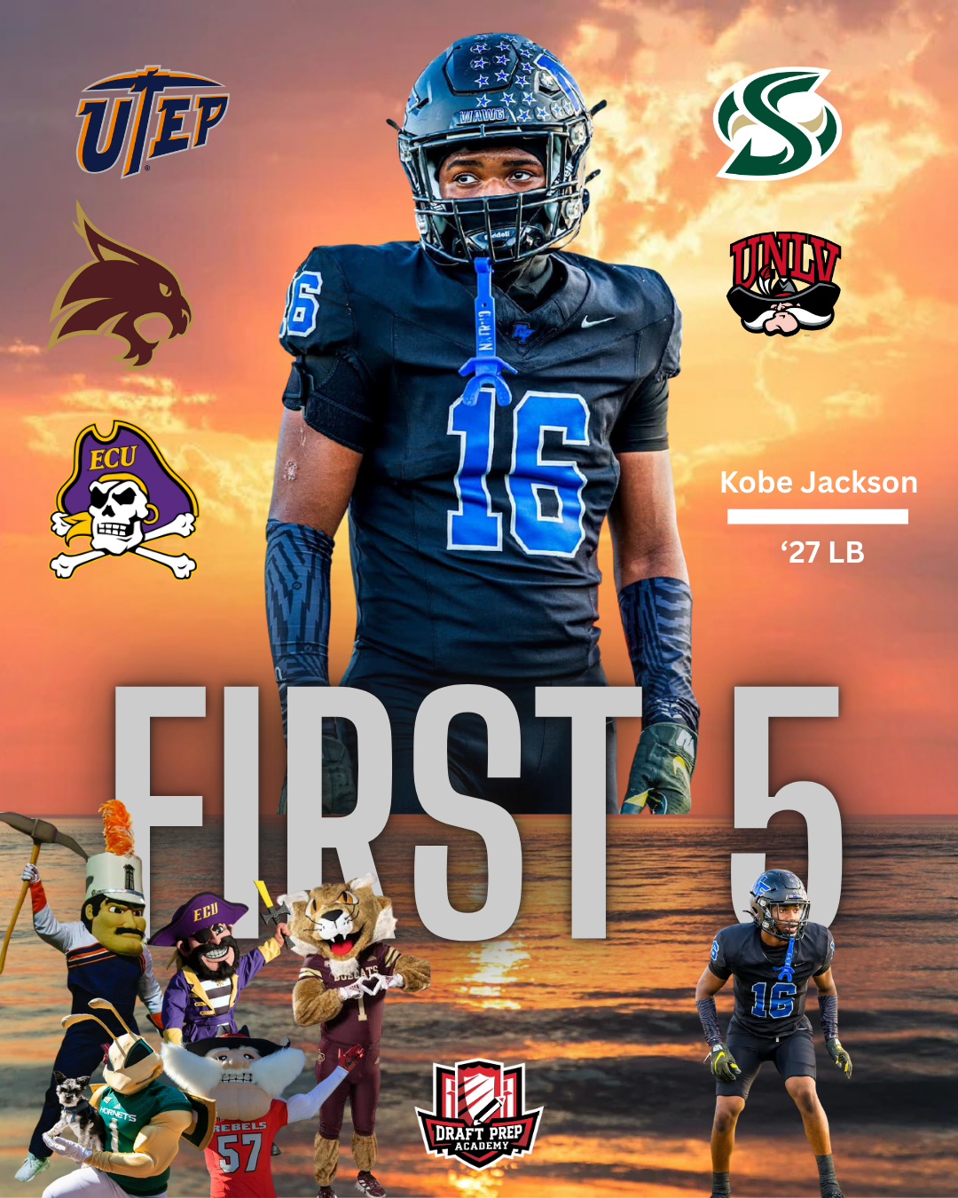 Kobe Jackson gets his FIFTH offer
