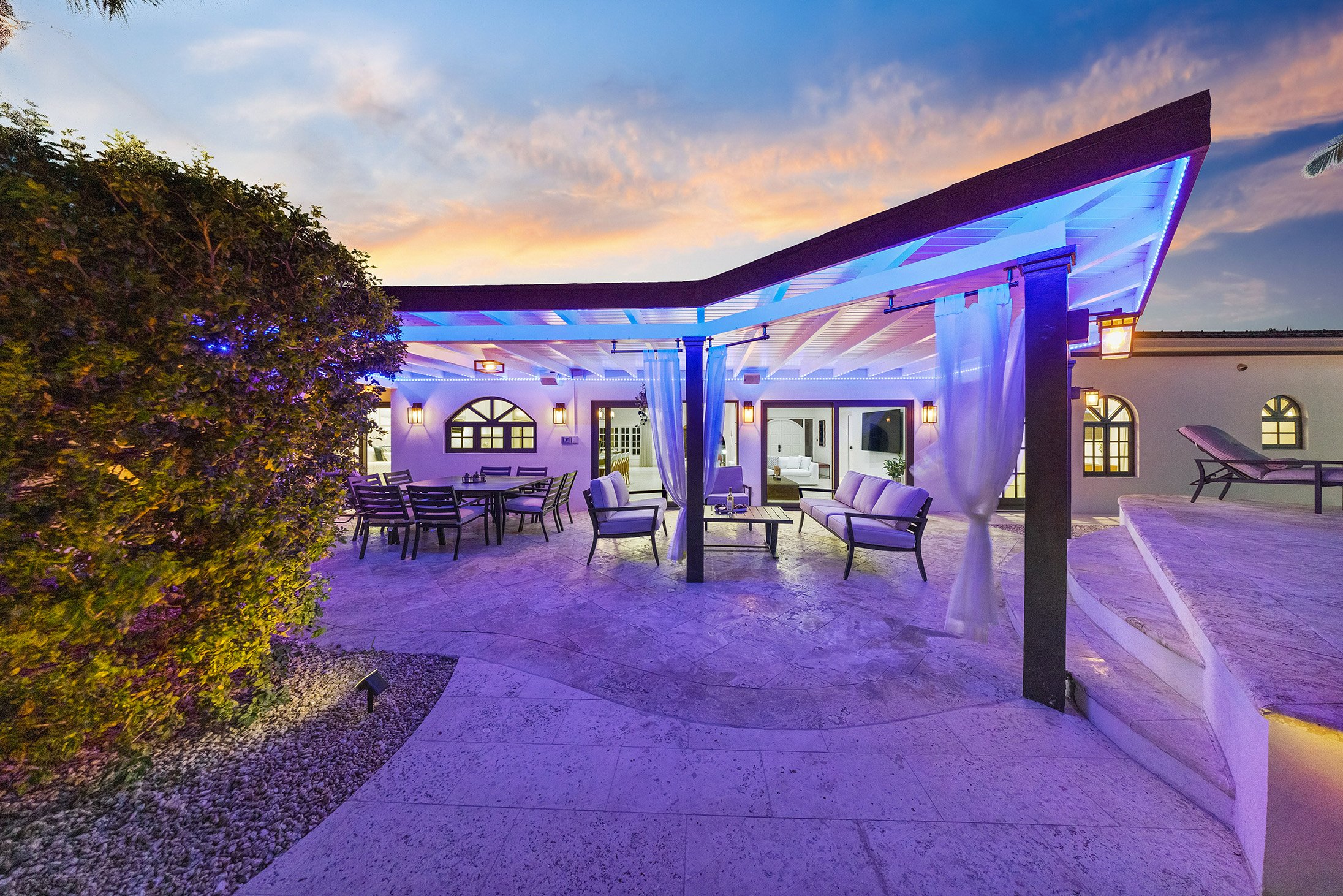 Reina Del Sol Kosher Villa in Aruba - Porch