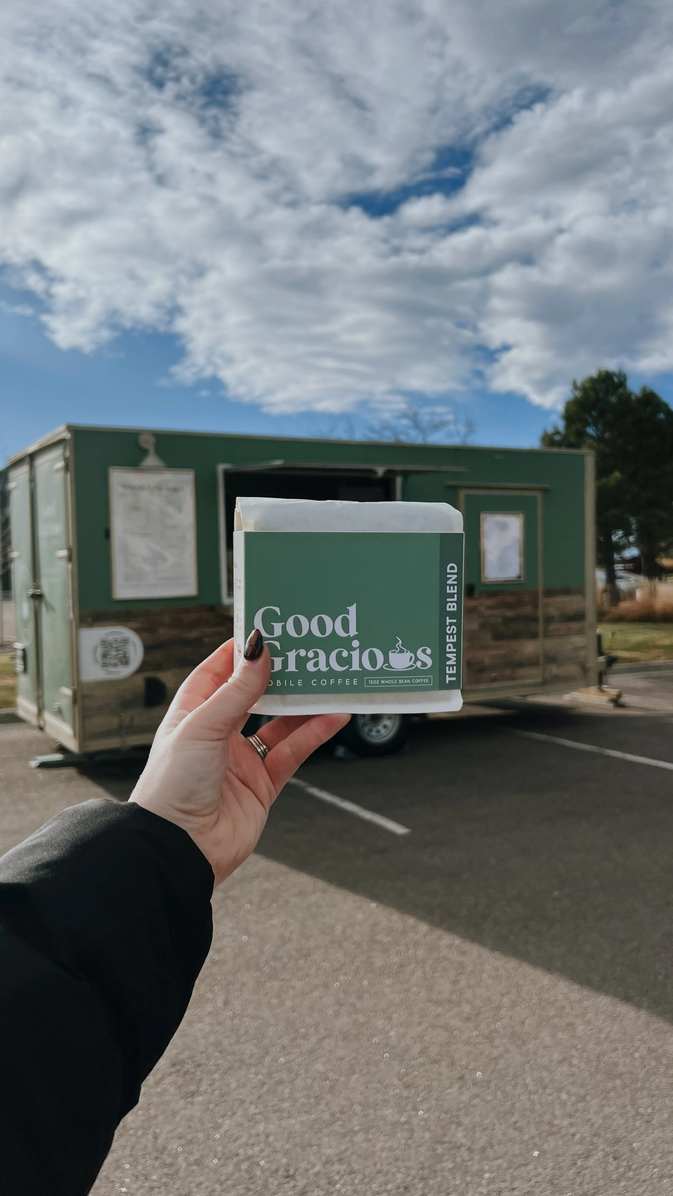 Bag of Tempest Coffee Beans