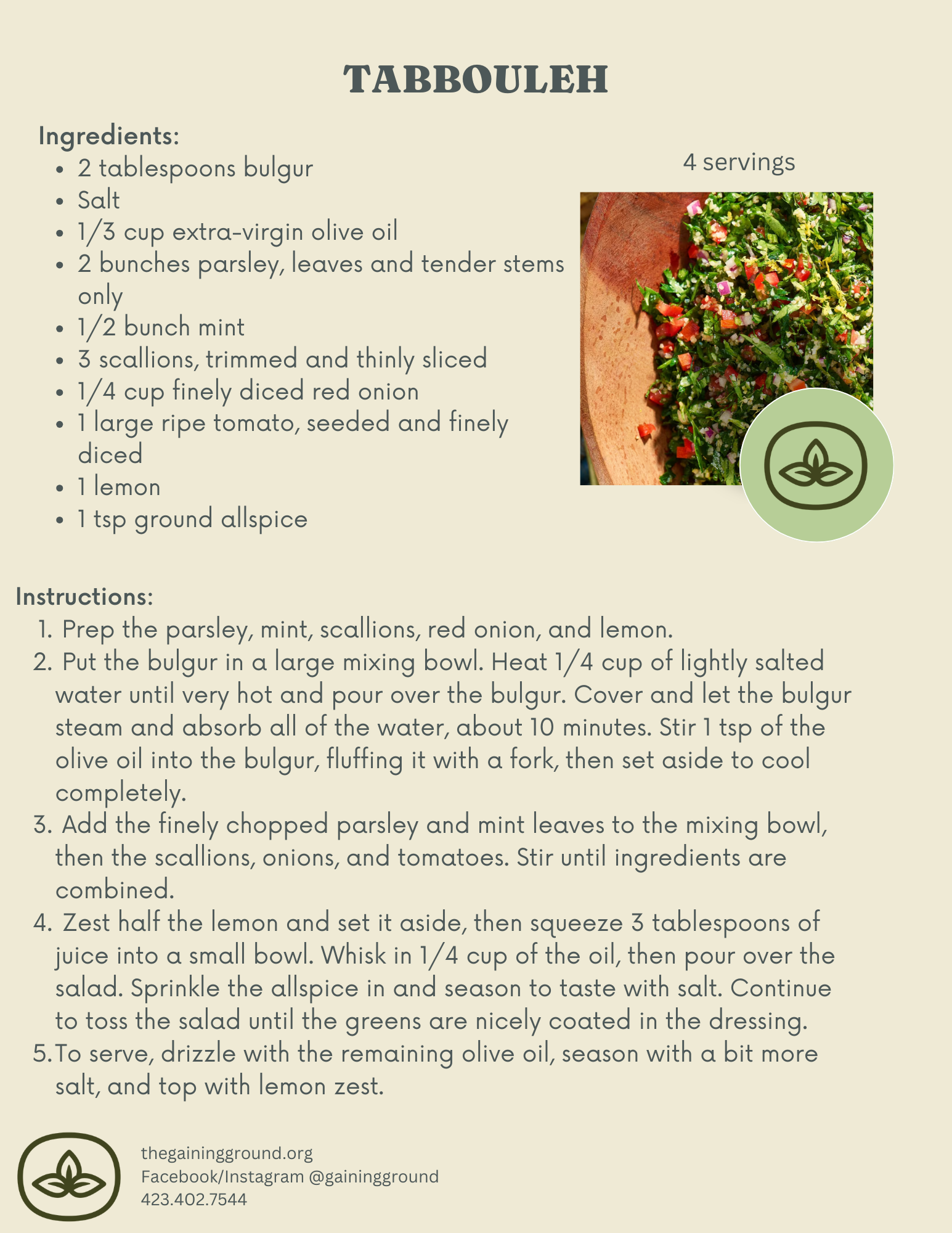 Tabbouleh